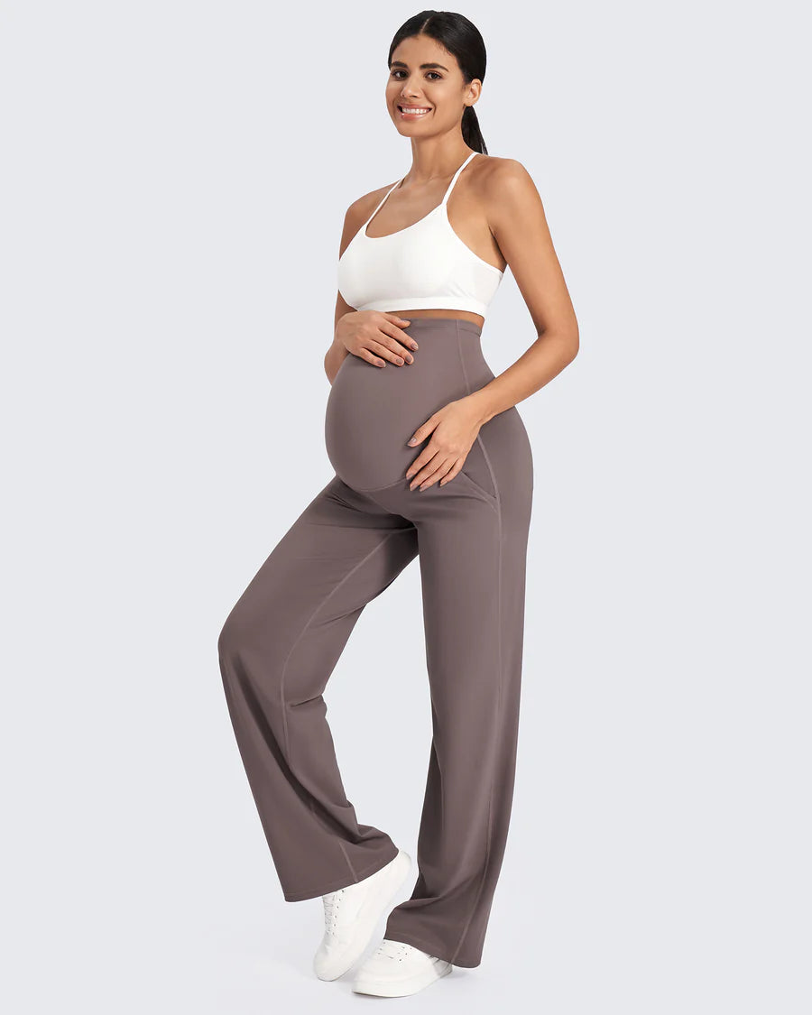 Wide Leg Maternity Pants