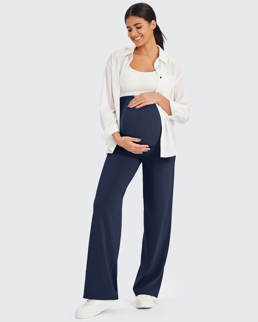 Wide Leg Maternity Pants