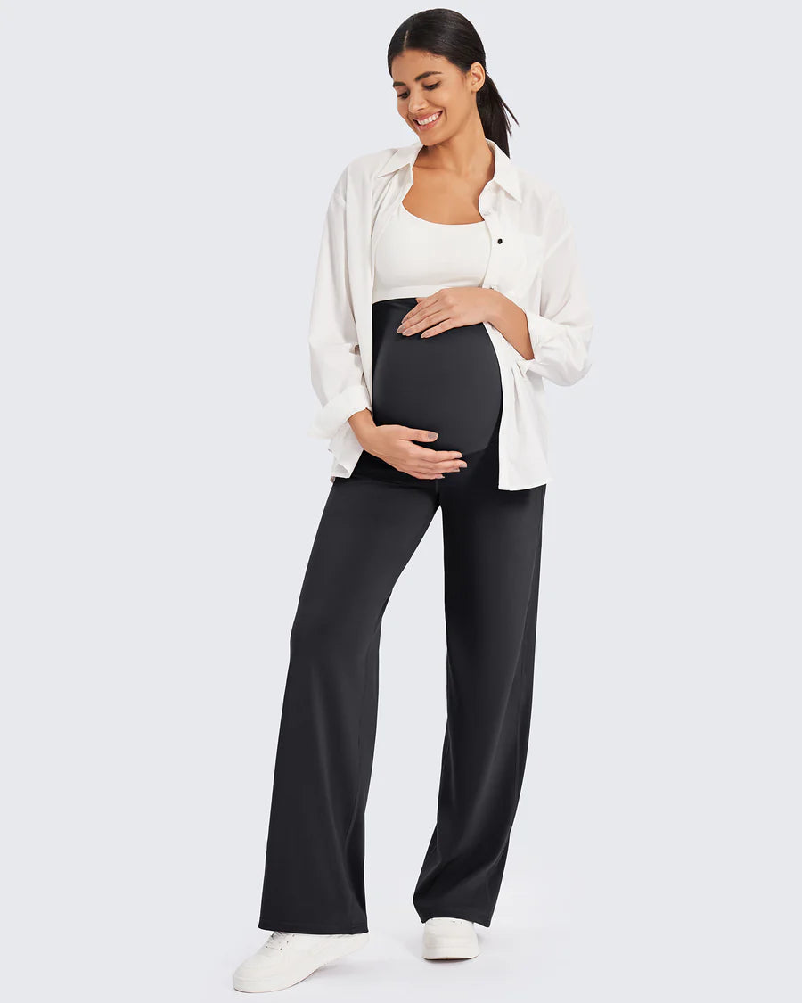 Wide Leg Maternity Pants